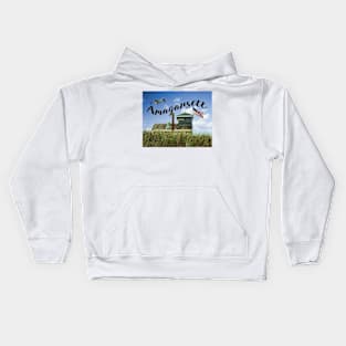 Beach Hut- Amagansett Kids Hoodie